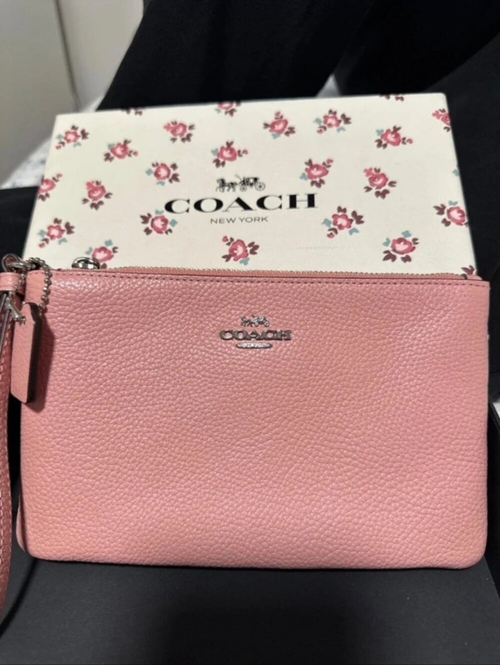 Coach Pink Wristlet
